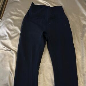 lululemon navy never worn wunder training leggings